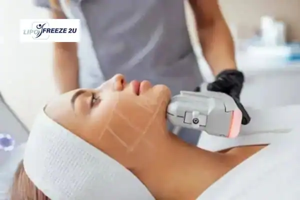 image of HIFU West Hampstead treatment in progress.