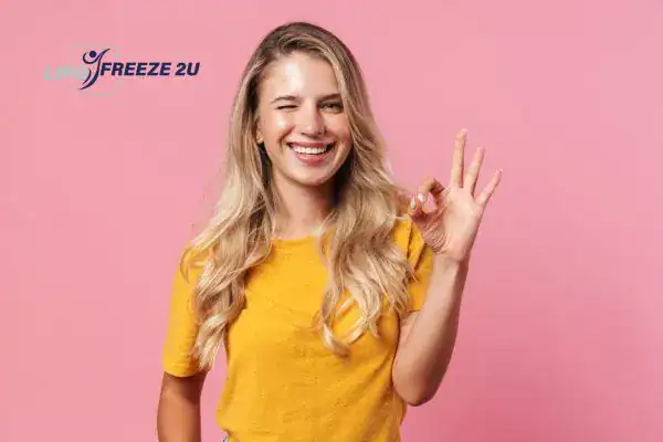Picture of happy woman after HIFU vaginal tightening West Hampstead