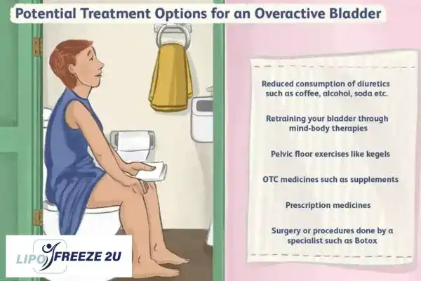 image of woman on toilet because of an overactive bladder West Hampstead