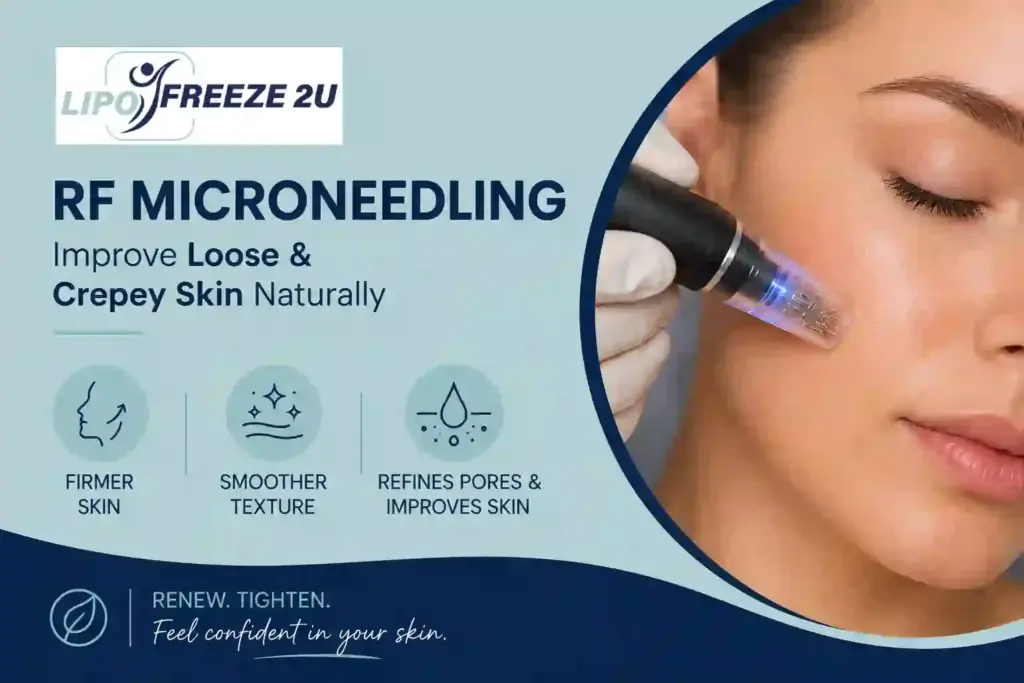 Can RF Microneedling Help Improve Loose and Crepey Skin West Hampstead?